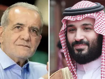 بزشکیان وبن سلمان یاملان بالمزید من تطویر العلاقات بین ایران والسعودیة