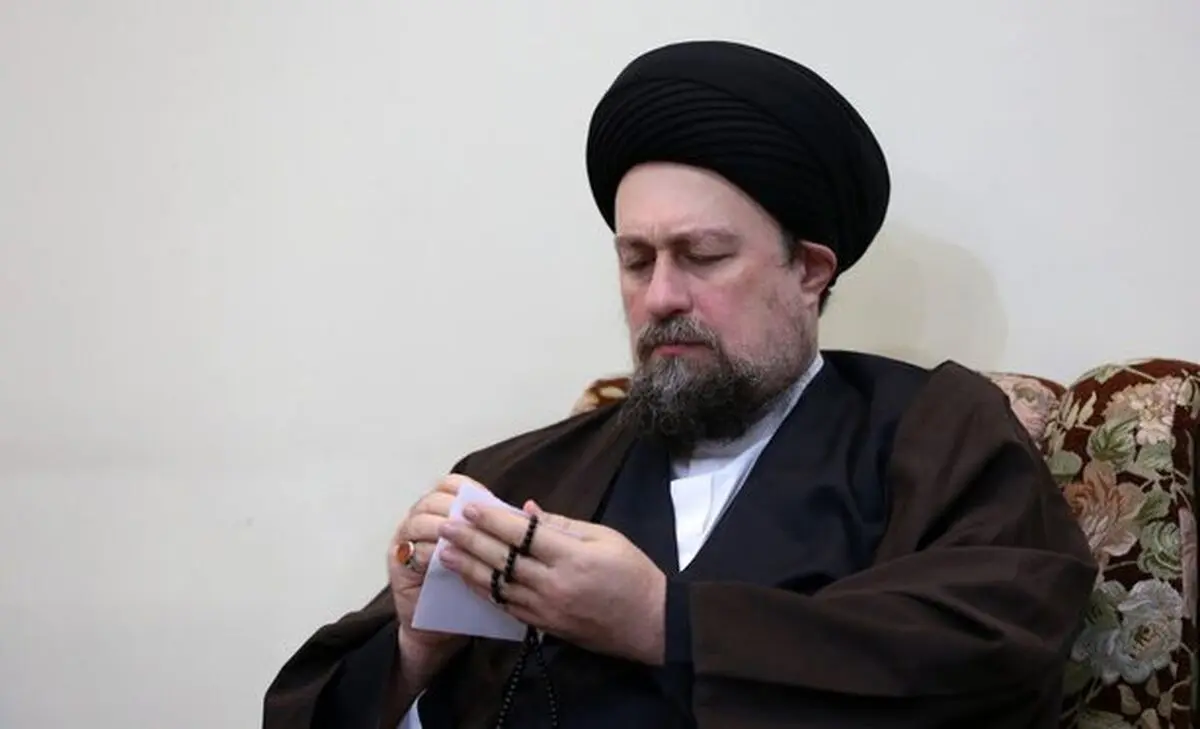 تسلیت سید حسن خمینی در پی درگذشت حاجیه خانم خدیجه خاتمی