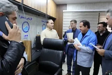 بازدید استاندار ایلام از سازمان آب و فاضلاب 