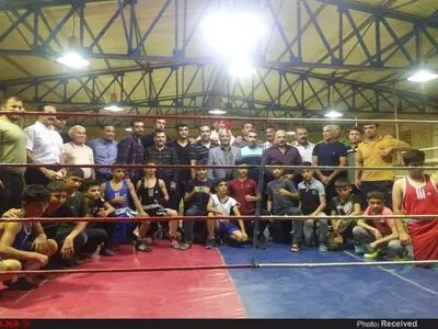 مسابقات بوکس نونهالان شمال خوزستان + تصاویر