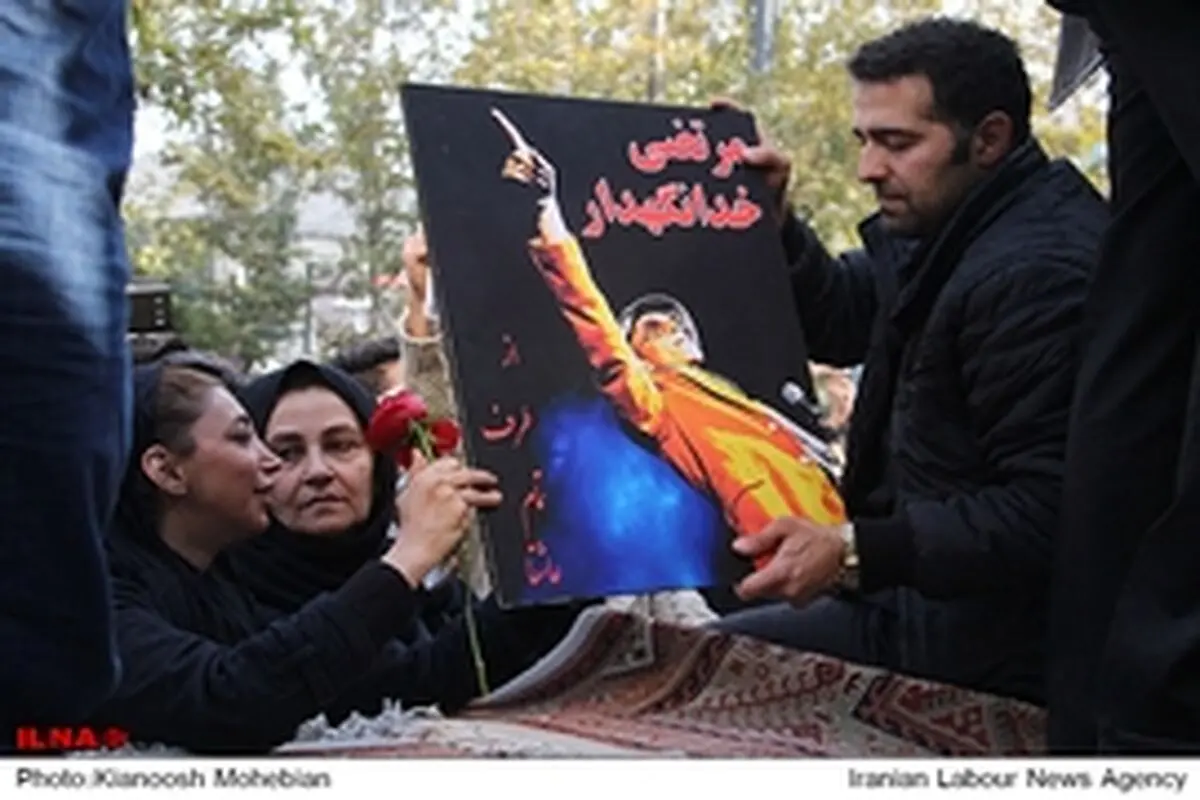 پیکر مرتضی پاشایی به خاک سپرده نشد