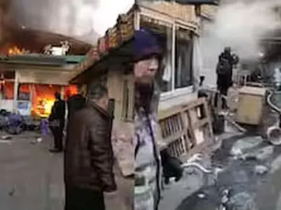 دست‌کم ۸ کشته و ۱۵ زخمی در پی آتش‌سوزی مرگبار در چین