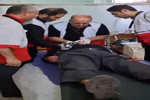 نجات معجزه‌آسای زائر دچار ایست قلبی در درمانگاه هلال‌احمر کربلا + فیلم
