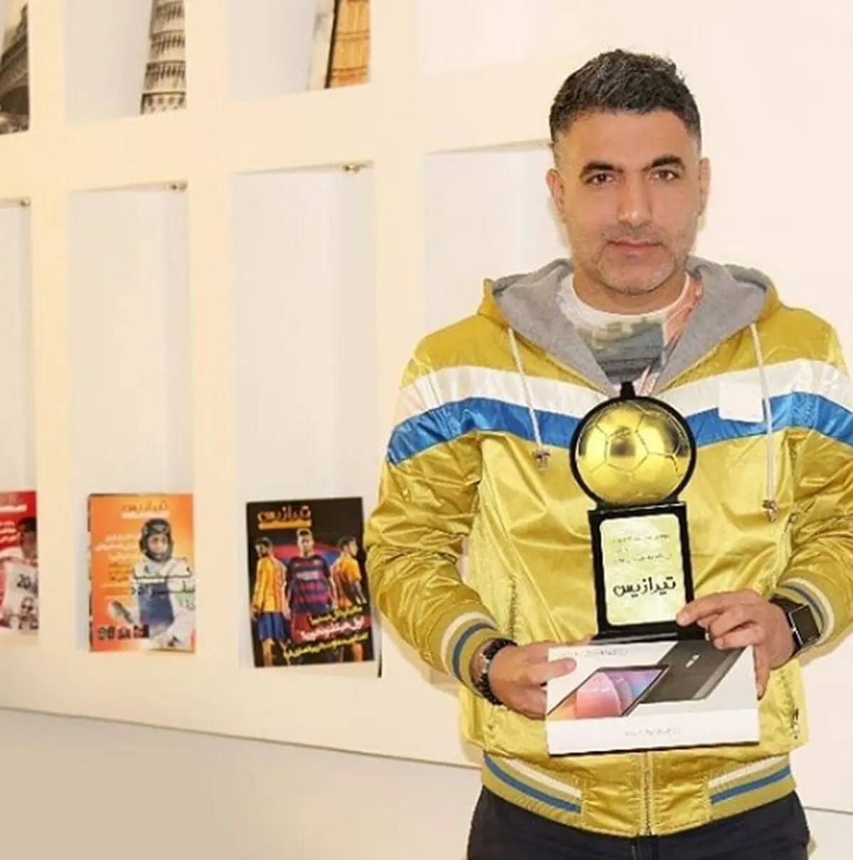 طبق یک نظرسنجی؛ مهدی شیری بهترین بازیکن شیرازی بعد از انقلاب شد (عکس)