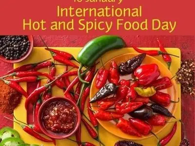 ۱۶ ژانویه روز جهانی غذاهای تندوتیز است