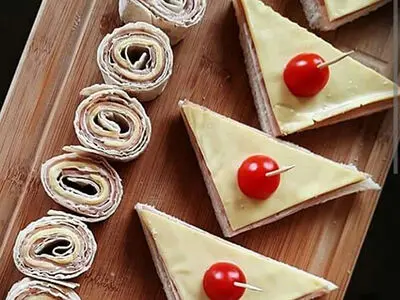 طرز تهیه کاناپ ژامبون