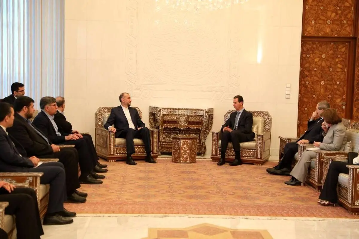 الأسد یعتبر مبادرة إیران لتعزیز العلاقات مع الدول العربیة في المنطقة عملا استراتیجیا