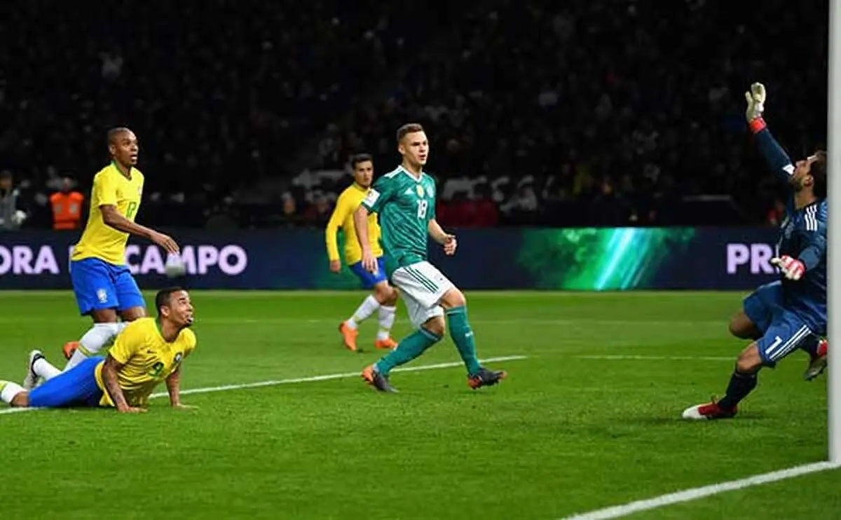 آلمان 0 - 1 برزیل؛ ژرمن ها بالاخره باختند