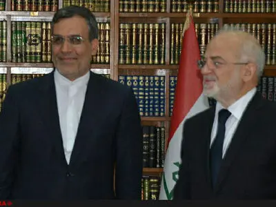 تاکید جابری‌انصاری بر ادامه حمایت ایران از عراق برای ایجاد ثبات و آرامش