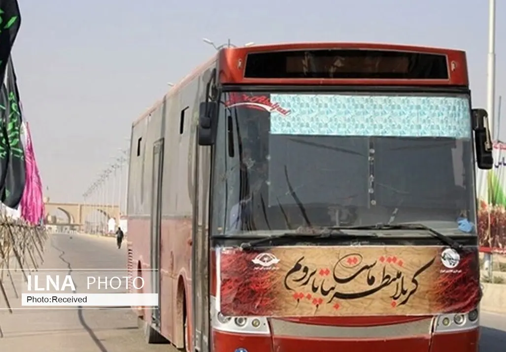 یک‌هزار زائر اربعین با اتوبوس‌های قزوین به مرز مهران اعزام شدند