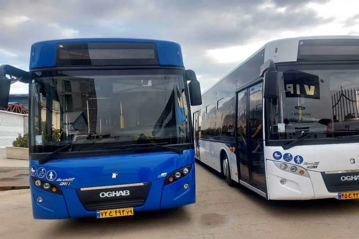 هفت دستگاه اتوبوس به ناوگان شهر قزوین اضافه شد
