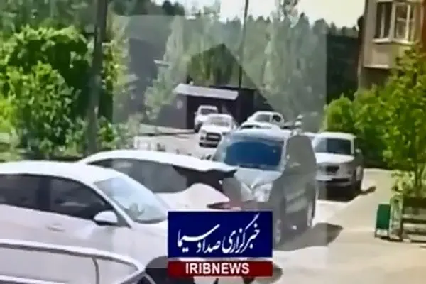  لحظه کشته شدن مقام ارتش روسیه در انفجار خودرو + فیلم
