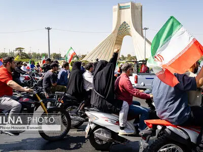 رزمایش موتور سواران جان‌فدای ایران
