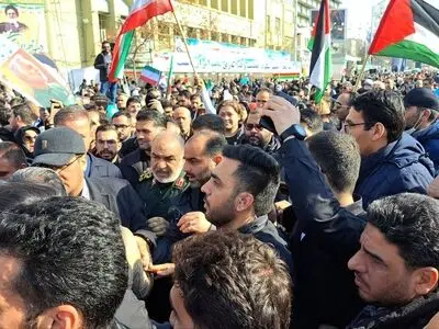 حضور فرماندهان سپاه در مراسم سالروز پیروزی انقلاب اسلامی + عکس