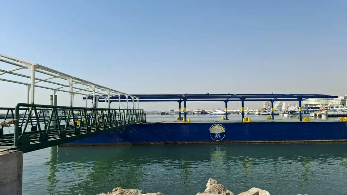 راه‌اندازی نخستین اسکله گردشگری بندرعباس