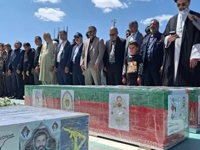 تشییع پیکر سه شهید حادثه تروریستی چابهار و راسک
