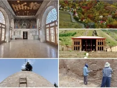 پیشرفت ٨٠ درصدی مرمت کاخ ناصری شهرستانک/ آغاز بازسازی امامزاده سلیمان(ع) 