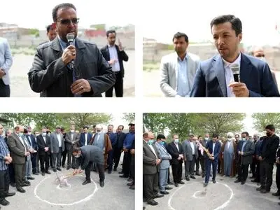 آغاز احداث مدرسه 6 کلاسه در روستای قره‌قیه لاهرود مشگین‌شهر