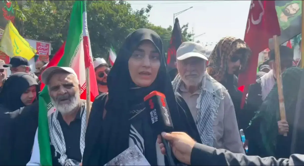 امروز معنای واقعی فراخوان را نشان می دهیم؛ مراسم تشییع پیکر آقای شهید ایران + فیلم