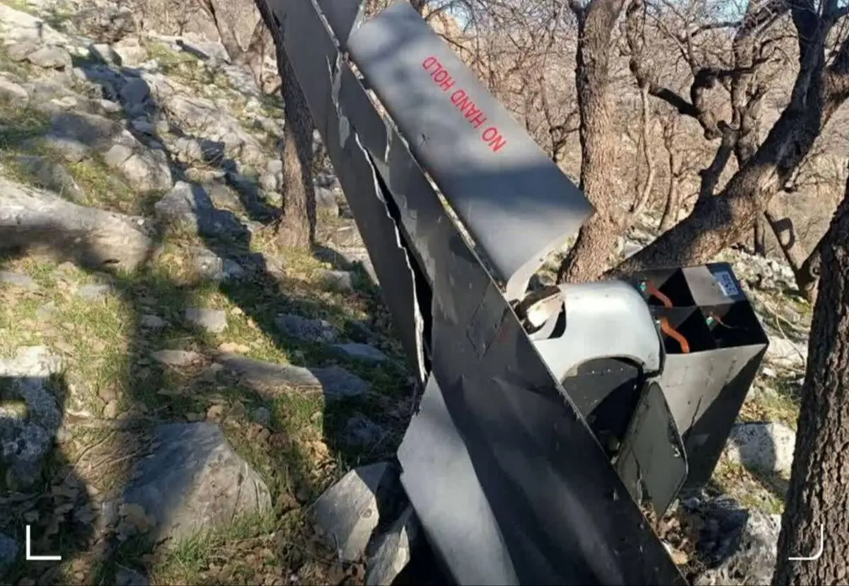 انهدام یک پهباد هرمس ۹۰۰ رژیم صهیونسیتی در اندیکا