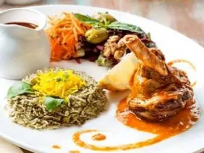  طرز تهیه چلو گوشت مجلسی با سس نارنج