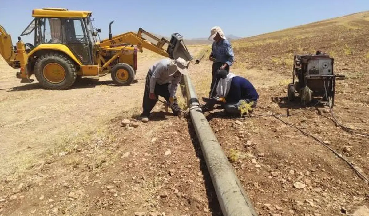 نوسان آب شرب روستاهای بخش میربک دلفان برطرف شد