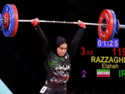 وزنه‌برداری قهرمانی جهان؛ رتبه نهایی الهه رزاقی در دو ضرب مشخص شد 