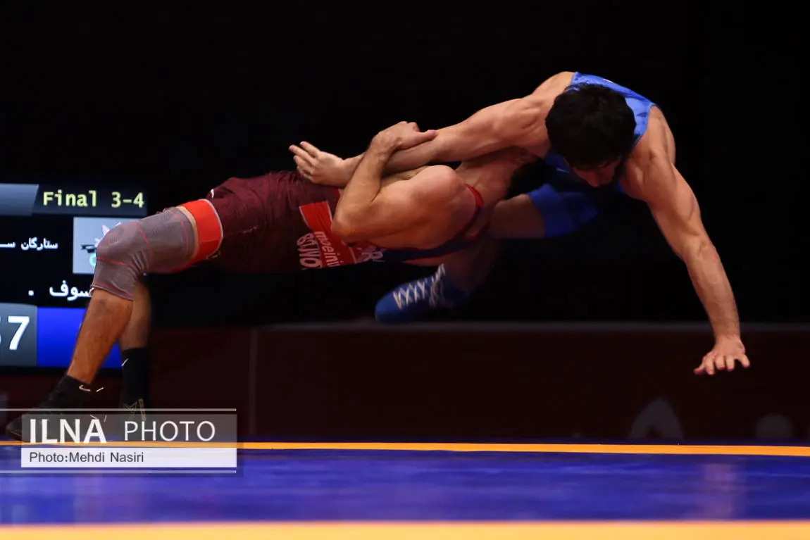 مرحله نهایی لیگ برتر کشتی آزاد