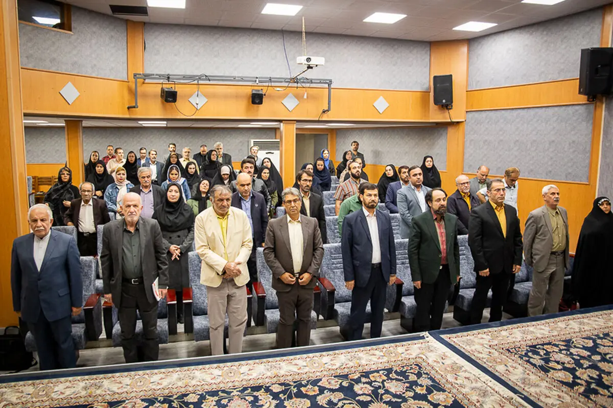 آئین بزرگداشت خبرنگاران آسمانی استان قزوین برگزار شد