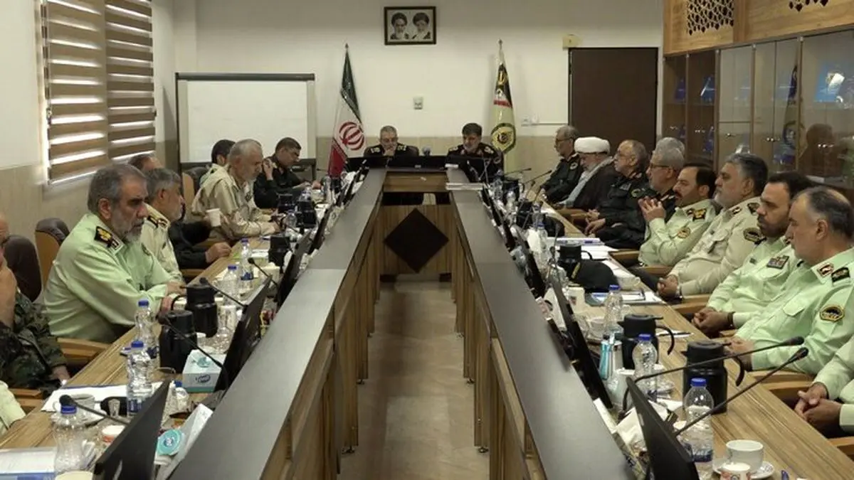 بررسی نقش راهبردی فراجا در کمک به تأمین امنیت ملی با حضور رئیس ستاد کل نیروهای مسلح