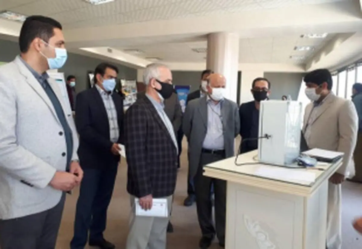 برپایی نمایشگاه دستاوردهای فناورانه در حوزه کرونا در پارک علم و فناوری فارس