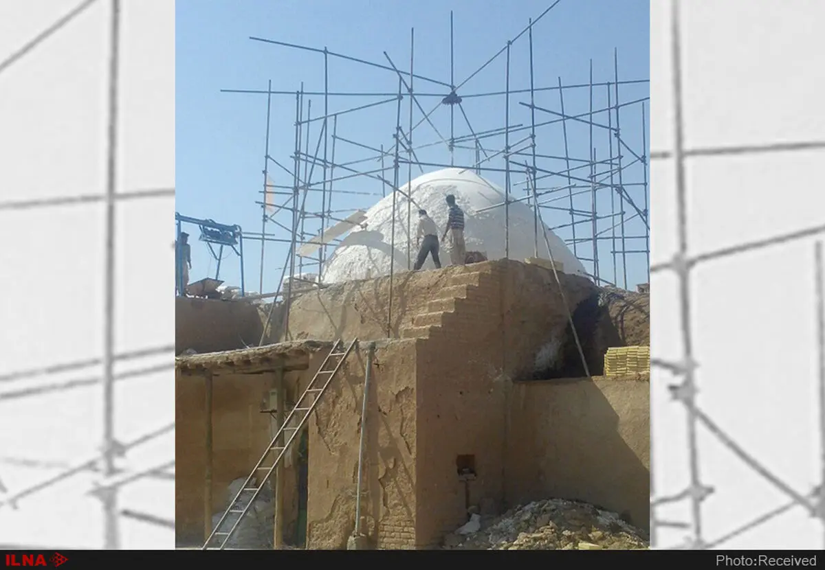آغاز مرمت و ساماندهی بنای تاریخی امامزاده عاقب(ع) ایوانکی