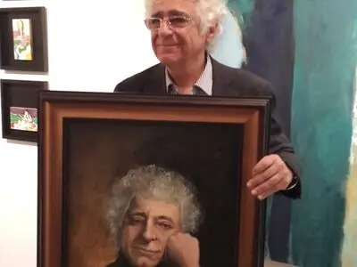 پرتره چکناواران در یک نمایشگاه