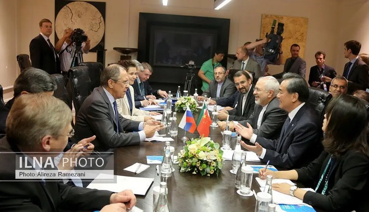 نشست سه جانبه وزرای خارجه ایران، روسیه و چین در مسکو