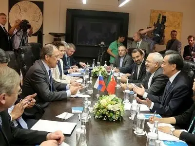 نشست سه جانبه وزرای خارجه ایران، روسیه و چین در مسکو