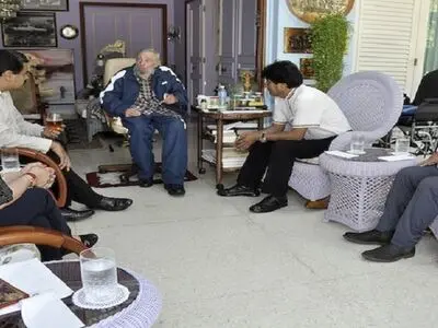 «فیدل کاسترو» با روسای جمهوری ونزوئلا و بولیوی دیدار کرد