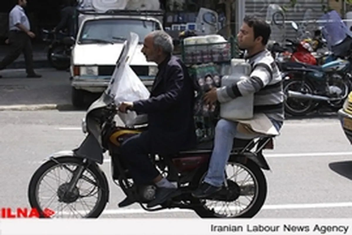 ممنوعیت تردد موتور سیکلت‌های بنزینی در محدوده طرح ترافیک تهران
