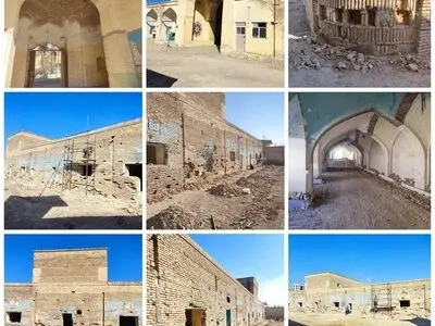 آغاز مرحله جدید مرمت و سامان‌دهی کاروانسرای شاه‌عباسی سمنان