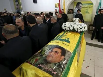 مراسم تشییع پیکر "سمیر قنطار" برگزار شد