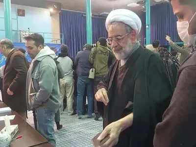 حضور شیخ قدرت علیخانی در حسینیه ارشاد