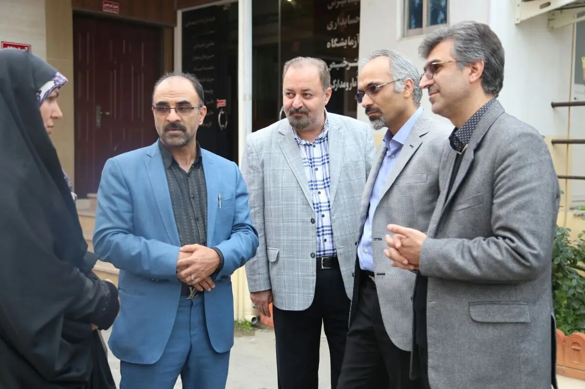  بازدید سرزده رئیس دانشگاه علوم پزشکی مازندران از  مراکز درمانی شهرستان بابلسر