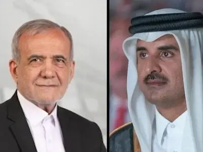 Pezeshkian says his admin. determined to boost cooperation with Qatar
