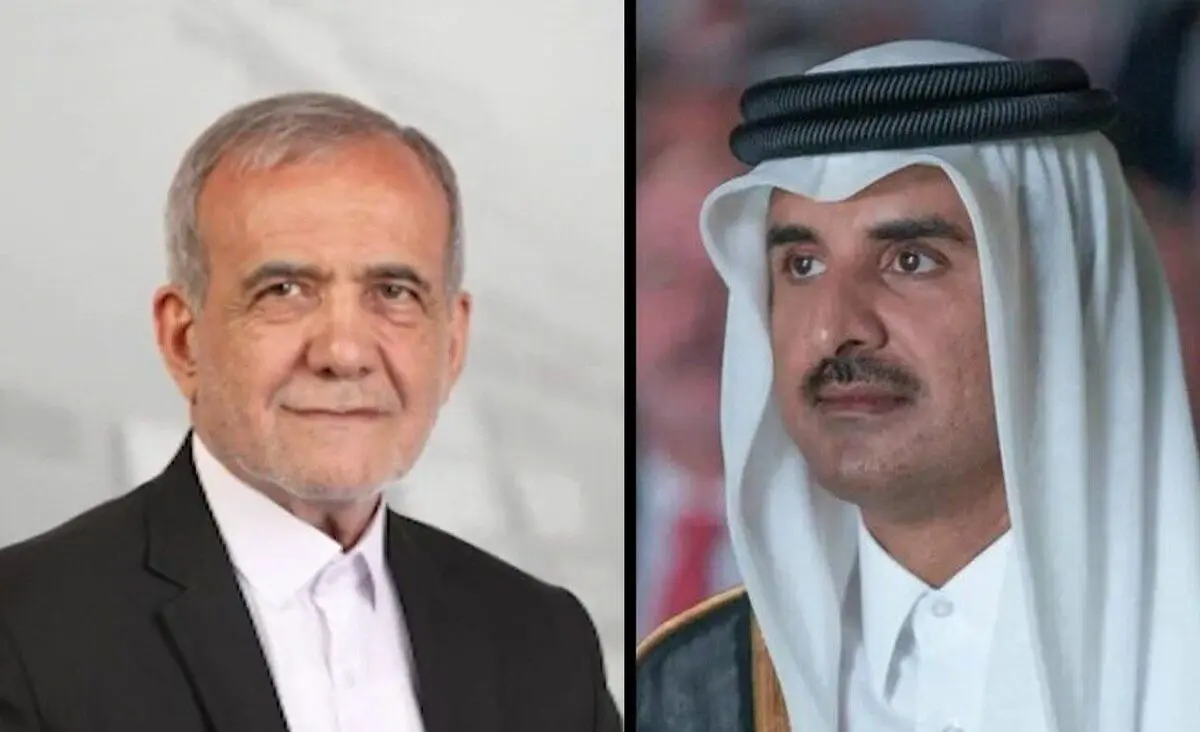 Pezeshkian says his admin. determined to boost cooperation with Qatar
