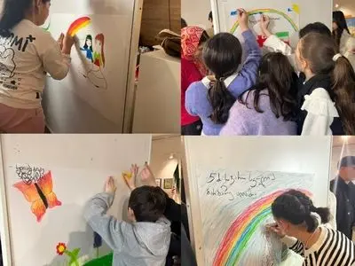 دهه فجر با هنر کودکان ایران و گرجستان جشن گرفته شد