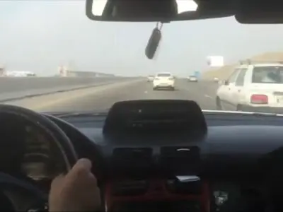عملیات تعقیب و گریز پلیس با یک سارق در جاده مخصوص تهران