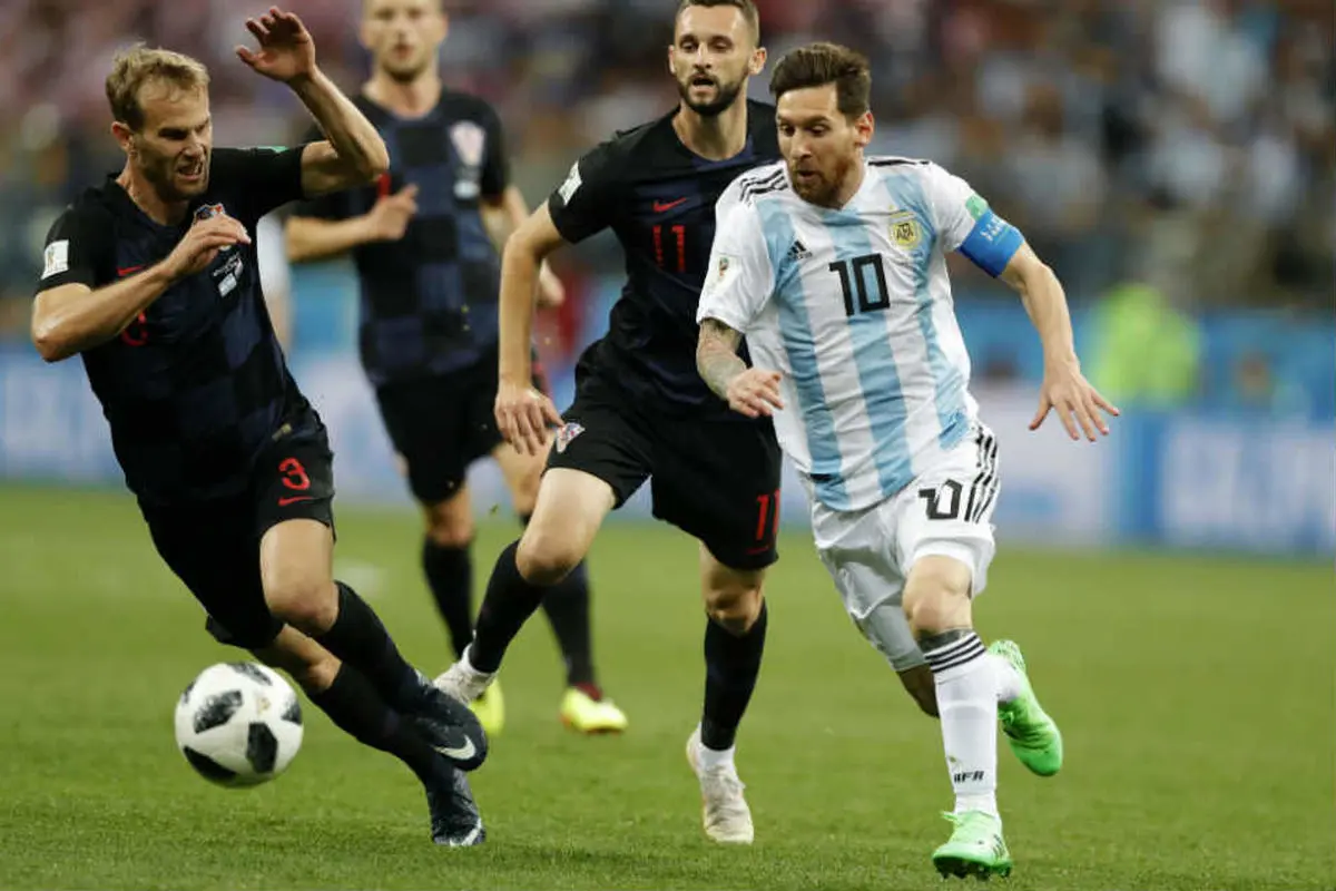 ترکیب احتمالی کرواسی و آرژانتین در نیمه نهایی جام جهانی(شماتیک)