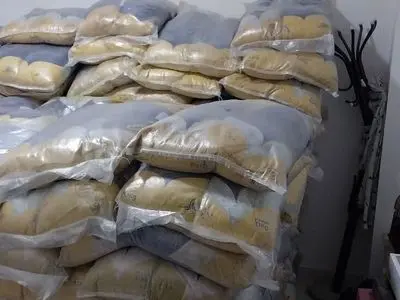 کشف ۹۶۰ تُن برنج احتکاری در یکی از بنادر تجاری هرمزگان