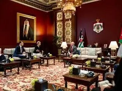 گفت‌وگوی کالاس با پادشاه اردن
