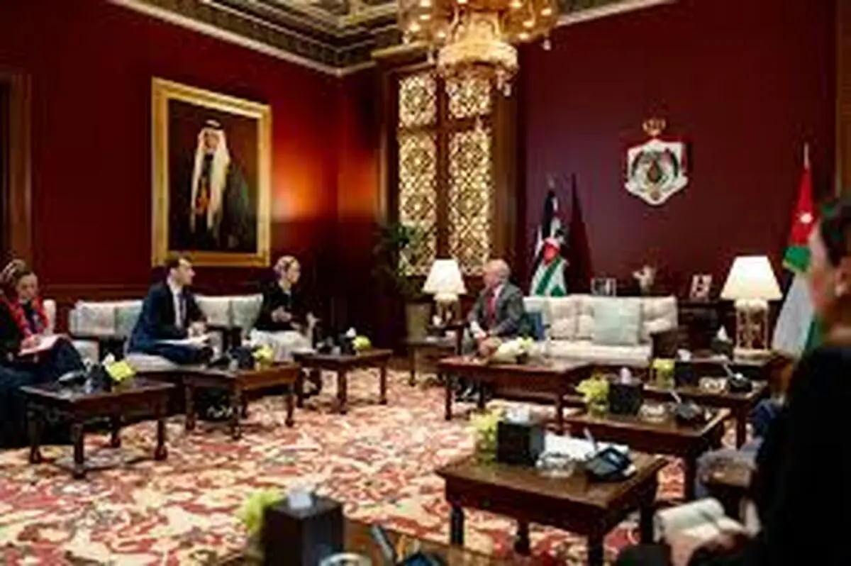 گفت‌وگوی کالاس با پادشاه اردن