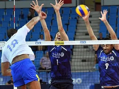 ایران 1 - 3 برزیل؛دومین شکست ایران مقابل قهرمان المپیک